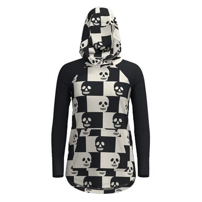 Sudadera con Capucha 3XL Lularoe Ámbar Ligera Halloween Cuadros Calavera Negra NUEVA 285015 Foto 1 de 2