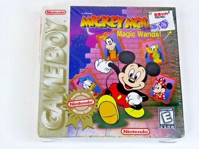 Nintendo Game Boy Disney Mickey Mouse Magic Wands New Sealed Game H-Seam - Image 1 of 4