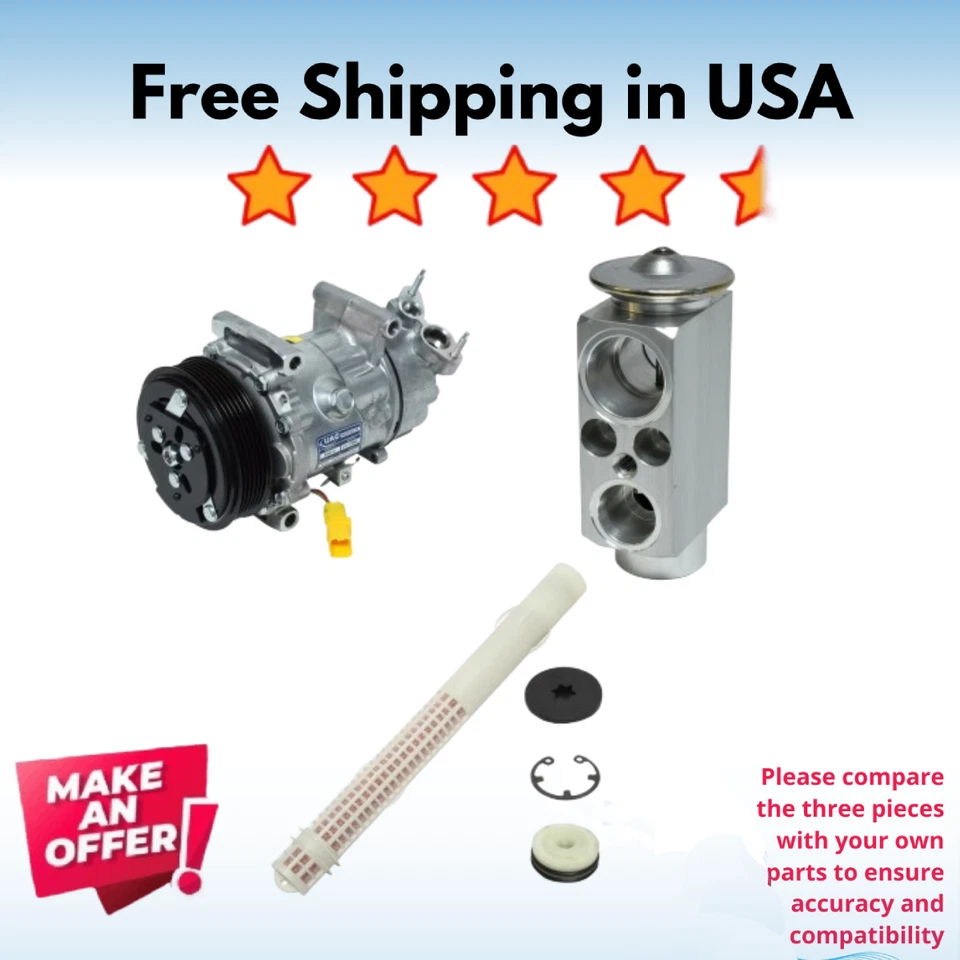 Kit Compressor A/C Fit Mini Cooper Paceman 2013-2016, Cooper Countryman 2011-15 - Image 1 of 1