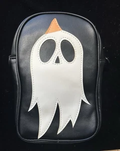 Ghost Crossbody Bag Halloween 9" Adjustable Bag Strap - Picture 1 of 4