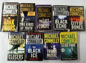 Lot of 9 Michael Connelly Books PB Paperback Harry Bosch - Imagen 1 de 3