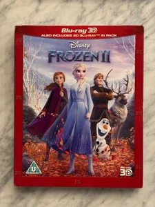 Frozen 2 II 3D & 2D Blu-Ray BRAND NEW & SEALED - RARE - Bild 1 von 1