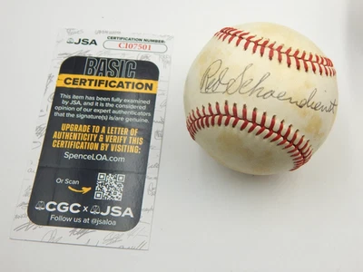 Red Schoendienst SIGNED AUTOGRAPHED National  League BASEBALL!  JSA Certified - Image 1 of 3