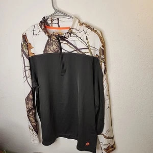 ENERGY ZONE Men's Large (42-44) 1/2 ZIP PULL-OVER JACKET (white camouflage) NEW - Picture 1 of 9
