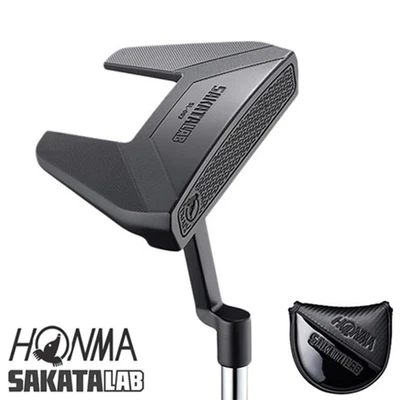 HONMA SAKATA LAB Putter SL-003 Winged Mallet Black RH 34" R-Flex Golf Japan NEW - Image 1 of 4