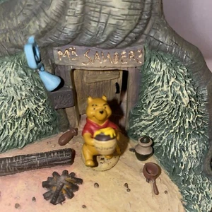 WDCC Enchanted Places, Pooh Bear’s House Enchanted Places. No Box Plus Extra - Picture 1 of 12