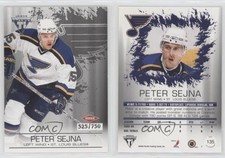 2003-04 Pacific Private Stock Titanium Retail /750 Peter Sejna #135 Rookie RC
