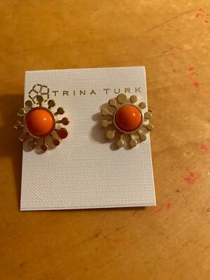$48 Trina Turk Starburst серьги E53 - Изображение 1 из 4
