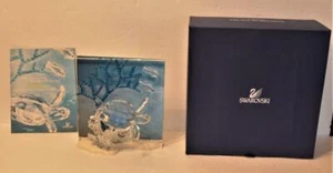 $450 NIB Swarovski Crystal Wonders of the Sea Eternity Turtle Crystal Sculpture - Picture 1 of 5