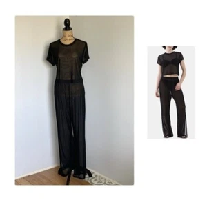 Conjunto de camiseta y pantalón de malla No Boundaries talla L (12-14) nuevo con etiquetas - Imagen 1 de 12