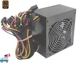 NEW 450W 80+ Upgrade PC Power Supply for Dell XPS 8900 D460AM-02/DPS-460DB-10A - Picture 1 of 11