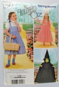Simplicity Pattern #0623 Child's Costume The Wizard of Oz  Sizes 3-8 - Picture 1 of 5