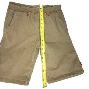 Levi’s Boys Slim Fit Elastic Waistband Beige Youth NWOT 100%  Cotton Retired HTF - Picture 1 of 7