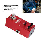 (An?05 Red)Guitar Distortion Effector Metal Shell Multiple Tones Electric Ags