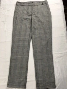 Junior's NWT Aqua Casual Printed Crop Pants Black/White - Picture 1 of 6