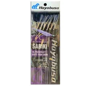 HAYABUSA SABIKI ULTRAVIOLET SOFT FISH SKIN - Picture 1 of 1