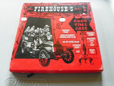 Firehouse 5 Plus 2 *Good Time Jazz* 4 ep box set 7" Red Vinyl Foto 1 de 4