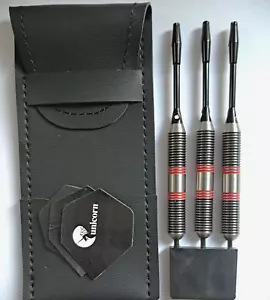 SUPER HEAVYWEIGHT 90% TUNGSTEN STEEL TIP DARTS SET 48g - Picture 1 of 3