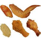 Simulated Fried Chicken Model 5pcs Fake Food Props for Decoration