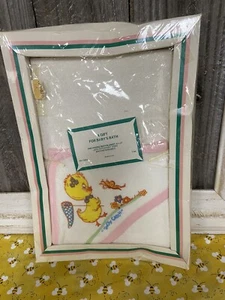 Manta con Capucha Bebé Infantil Vintage “Ducky Catch” Nuevo Antiguo Stock En Caja - Imagen 1 de 9