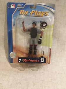 Ivan Pudge Rodriguez Detroit Tigers 2007 RePlays MLB 5" Series 1 Figure New - Picture 1 of 3