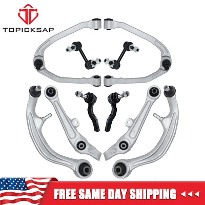 10pc Front Control Arm Ball Joint Kit for 2003-2007 Infiniti G35 Nissan 350Z RWD Foto 1 de 4