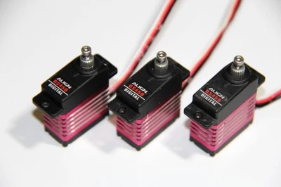 Align DS450 Swash Servo for TREX TB40 FORZA 450 3 pcs lightweight used Japan WW8 - Image 1 of 4