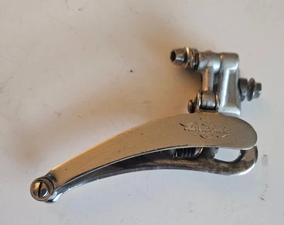 Campagnolo Record Front Derailleur, Model 1052/1, 1970s, Braze-on Attach, VGC - Image 1 of 3