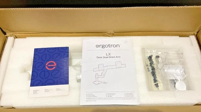Ergotron LX Desk Dual Direct Arm Mounting Kit 45-627-216 ✅❤️️✅❤️️ NEW! SEALED! - Image 1 of 4
