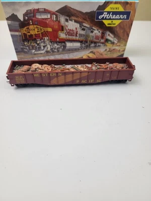 Athearn HO 1670 50 Ft Western Pacific Gondola With Load Train Car - Image 1 of 4