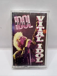 Billy Idol Vital Idol Music Cassette Tape 1987 Chrysalis Records - Picture 1 of 4