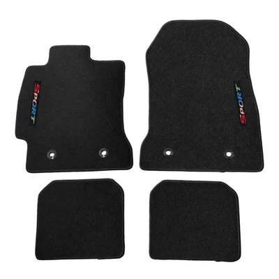 Подходит для Toyota 86/Subaru BRZ/Scion FRS 13-20 годов выпуска черные нейлоновые напольные коврики ковер 4 шт. - Изображение 1 из 3
