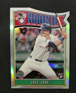 Réfracteur Bowman Jace Jung RC Rookie of the Year Die Cut 2025 #ROY-8 - Photo 1/2