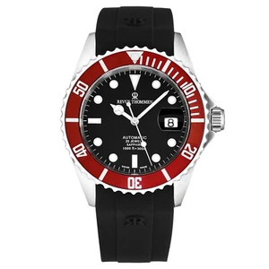 Revue Thommen's Men's Diver Black Dial Rubber Strap Automatic Watch 17571.2836 - Picture 1 of 6