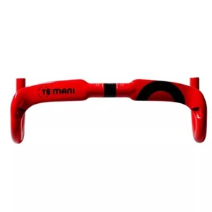 Full Carbon Fibre Bike Bent Bar Handlebar Internal Cable Routing Handlebar - Picture 1 of 26