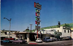 KINGMAN, ARIZONA - RESTAURANTE Y SALÓN DE JADE - RUTA 66 - POSTAL DE COLECCIÓN - Imagen 1 de 2