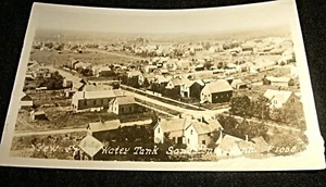 RPPC - Air View of Main Street, Sandstone, Minnesota Vintage Postcard - Picture 1 of 2
