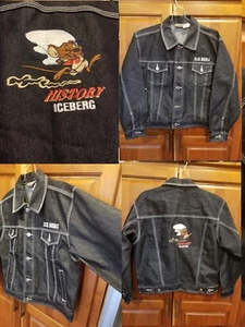 VTG Iceberg History Denim Jean Jacket Looney Tunes Speedy Gonzalez Youth 10 - Picture 1 of 11