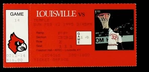 1995 Feb. 12 NCAA Basketball Louisville VS Temple Ticket Stub - Bild 1 von 2