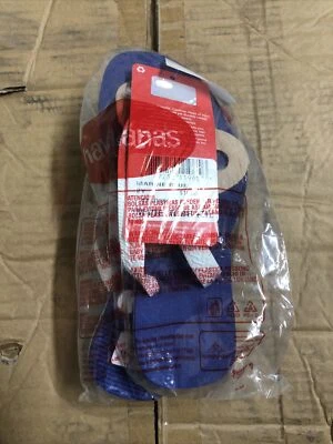 Chanclas Havaianas Kids Brasil Logo Azul Marino/Blanco Foto 1 de 3