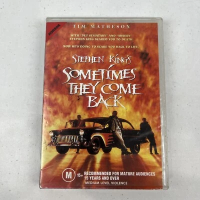 Sometimes They Come Back DVD Region ALL STEPHEN KING Movie Free Postage - image 1 of 4