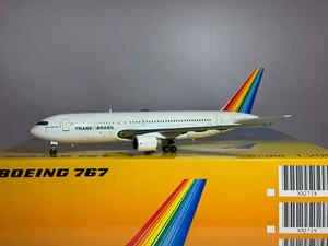 JC Wings 1:200 Trans Brasil Boeing 767-200 PT-TAC Green Wings JC2TBA730 - Picture 1 of 2