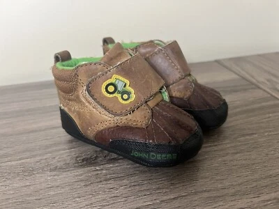 Botines John Deere bebé niño marrón talla 3 Foto 1 de 4