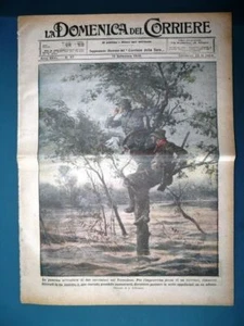 La Domenica del Corriere originale 13 settembre 1925 Vercelli Resegone Tosi - Picture 1 of 1