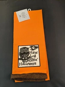 Have a Hootin' Halloween EULE Küchentuch  - Bild 1 von 7
