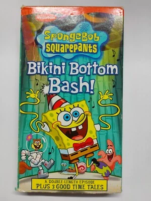 Spongebob Squarepants Bikini Bottom Bash VHS  - Image 1 of 4