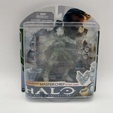 McFarlane Toys Action Figure Halo 3 Collection Spartan Master Chief Active Camo Cover