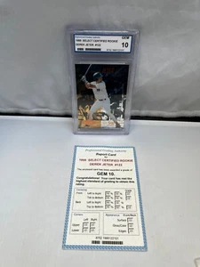 1995 Select Certified Rookie Card #122 Derek Jeter Yankees HOF (Free S/H) - Picture 1 of 4