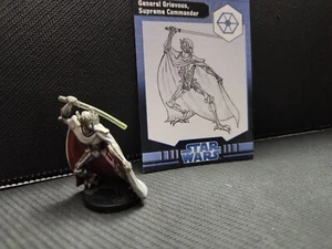 Star Wars Miniatures General Grievous, Supreme Commander, With Card - Picture 1 of 3