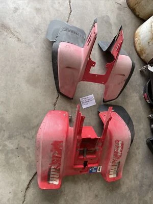 Yamaha Warrior YFM 350 1987 guardabarros delantero y trasero carenados de plástico guardabarros Foto 1 de 4